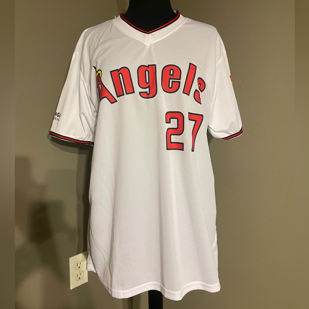White Angels Baseball Jersey
